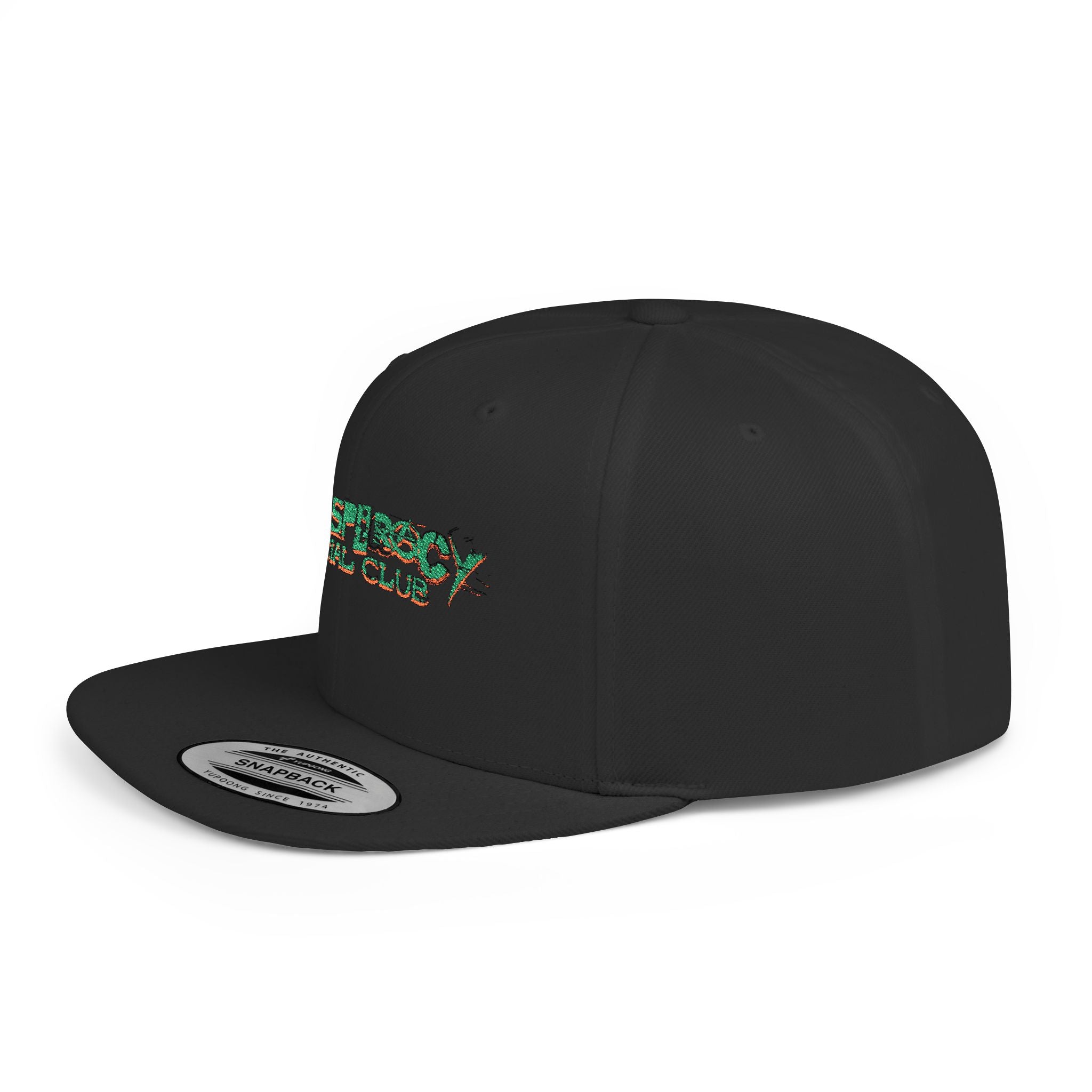 Conspiracy Social Club Flat Bill Snapback Hat